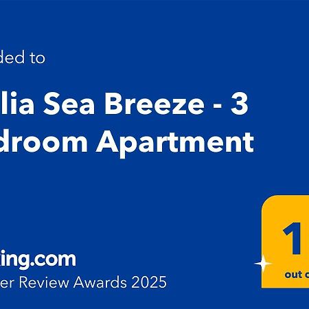 Kallia Sea Breeze - 3 Bedroom Apartment Rhodes City Extérieur photo